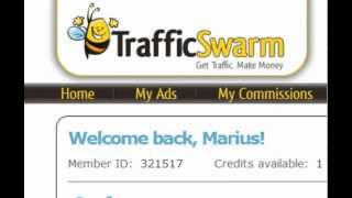 TrafficSwarm Review part 1 - Brief overview, Get Traffic Earn Money