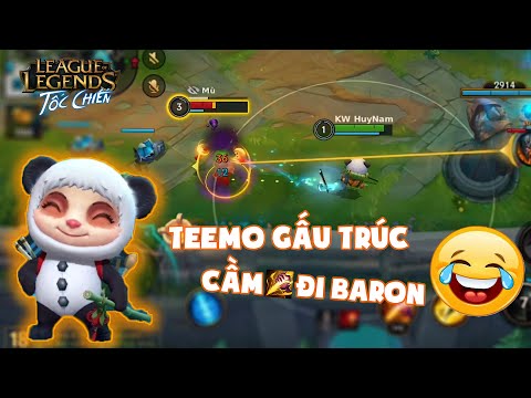 Liên Minh : Tốc Chiến | Rồi Ai Cũng Thành Trẻ Trâu Thôi | Teemo Đi Đường Baron Cầm Trừng Phạt Quá Dị