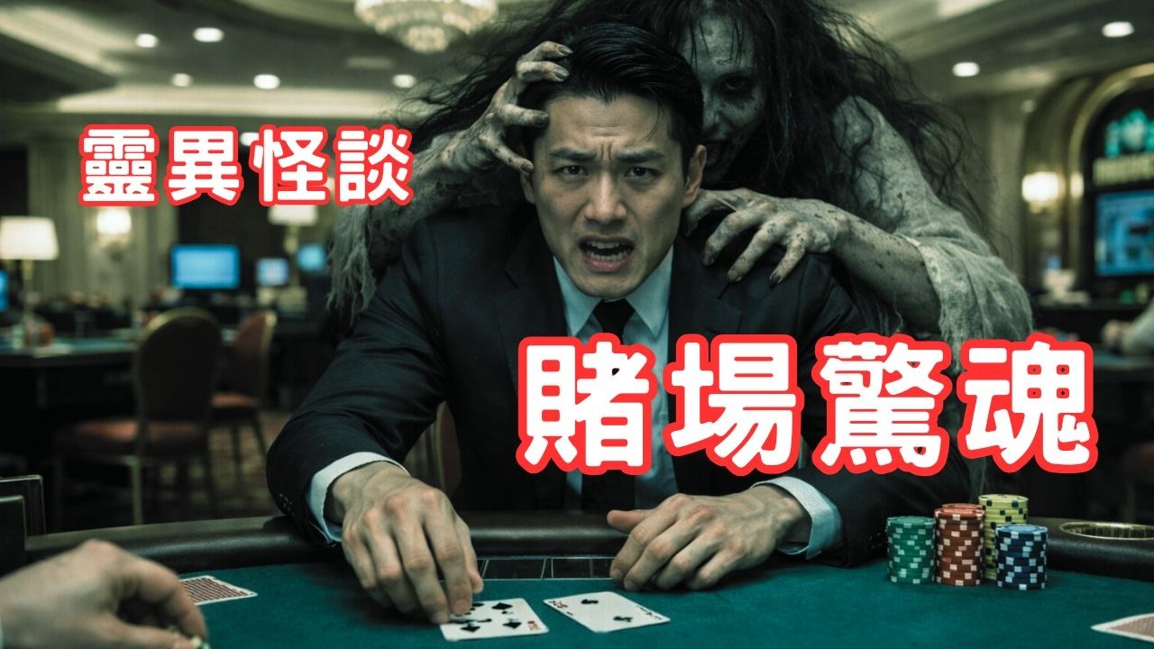 得罪奇怪賭客後被鬼身上｜新年賭局多出的小朋友 - 靈異怪談  賭場驚魂  (香港粵語鬼故事 - 廣東話及AI字幕)