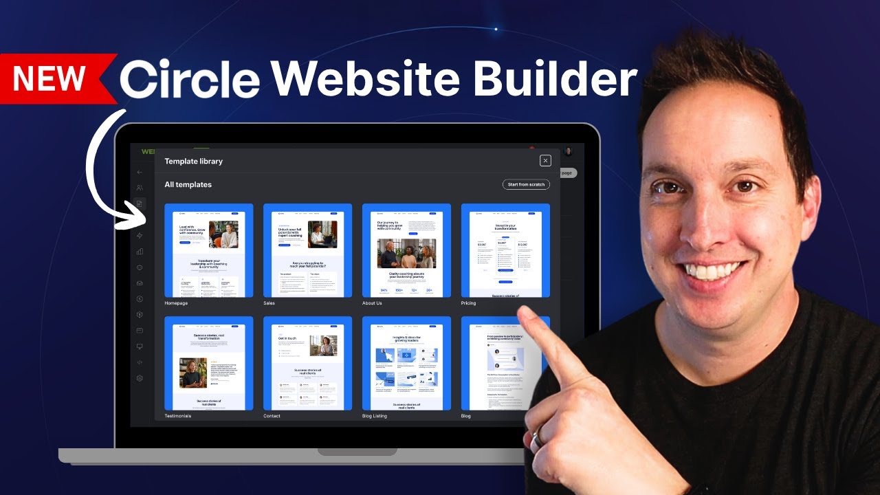 Exploring Circle's New Website Builder