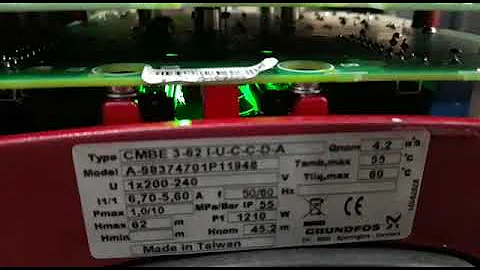 Trouble shooting pompa CMBE 3-62 #grundfospumps #servicepompaair #grundfosservice