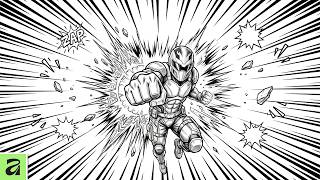 How To Create An Action Lines Comic Background In Affinity