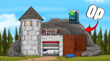 I Built the Most DEFENDABLE Solo Throne Rock in Rust...