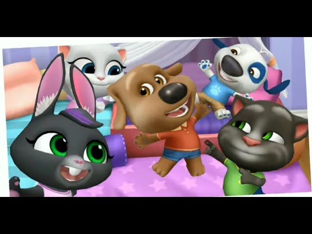 TALKING TOM AMIGOS) AMOSTRANDO O NOVO JOGO DO CANAL 