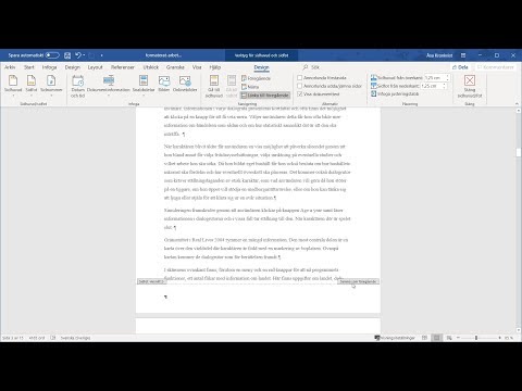 Video: Hur Man Avbryter Paginering I Ett Ord