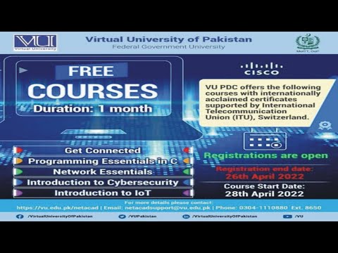 Free Cisco Networking Courses | By VU & Cisco