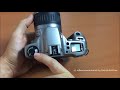 Canon Eos 3000N tutorial