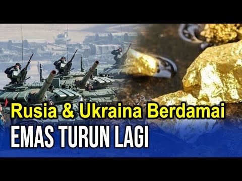 Harga Emas Spot Berbalik Turun, Emas Antam Anjlok Rp11.000/gram