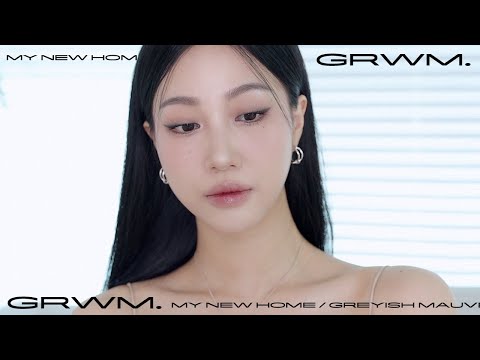 이사완료! 새집에서 GRWM : 고급스러운 그레이쉬 메이크업🖤 (존멋컬러팔레트/뮤트톤틴트추천/이사잡담 등)