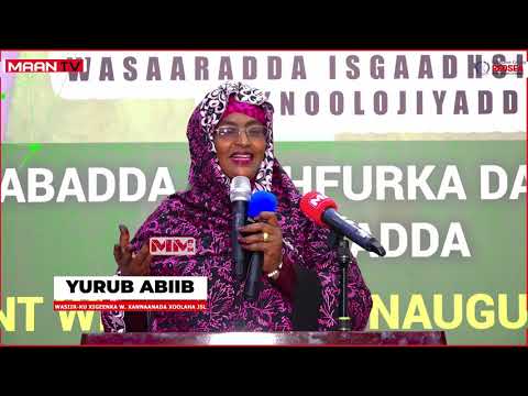 "Xukumadayadu ma taqaan faanka" Wasiir Yurub Abiib