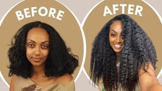 This Is How I Install Clip-ins... | ft.  Better Length Hair