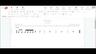Noteflight Score Set Up and Note Input