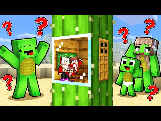 JJ Family Built a Secret Tiny School to Troll Mikey Family in