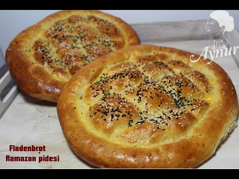 Ramazan Pidesi Tarifi# Ev Yapimi Ramazan Pidesi#Ramazna Pidesi Nasil Yapilir?#Fladenbrot