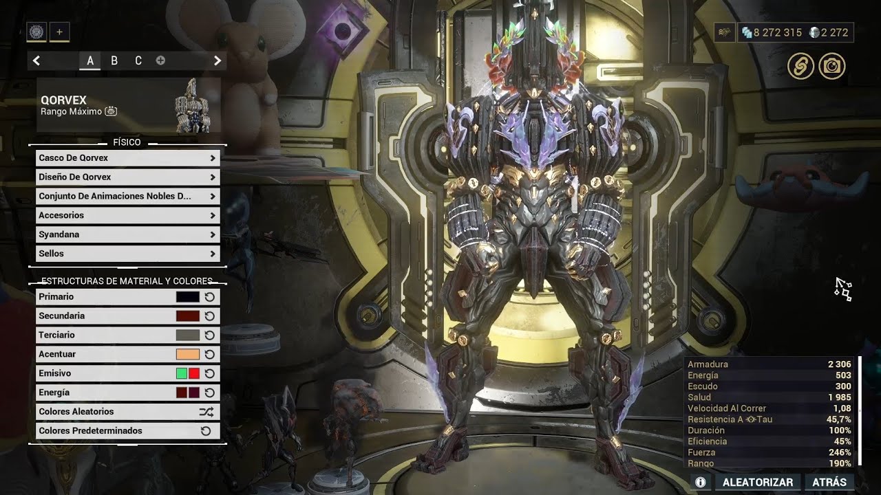 warframe - cedo alt fire riven/qorvex fashion - YouTube