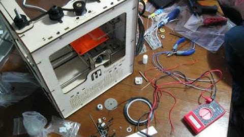 Timelapse Makerbot Cupcake CNC Build