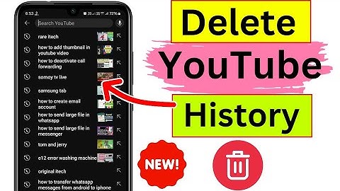 How to Delete YouTube Search & Watch History 2025