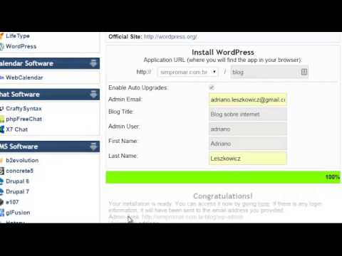 COMO INSTALAR SEU BLOG NO HOSTGATOR?