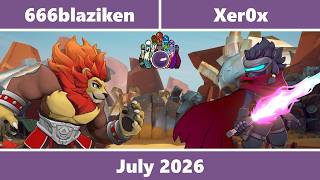 Runway Rivals July 2026 - Rivals 2 Round Robin - 666blaziken (Zetterburn) vs Xer0x (Clairen)