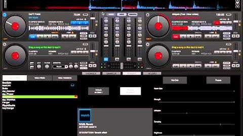 Virtual DJ Tutorial, Making Beats Using Hot Cues, Adding Effects Brake, Beatgrid and reverb