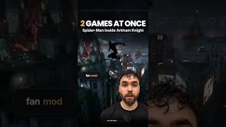 Spider-Man is swinging through Gotham with both games running