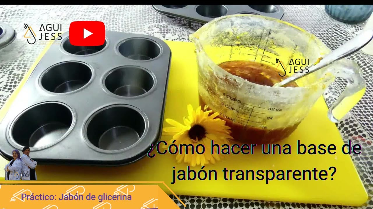 Cómo hacer jabón base de glicerina 🧼 desde cero 