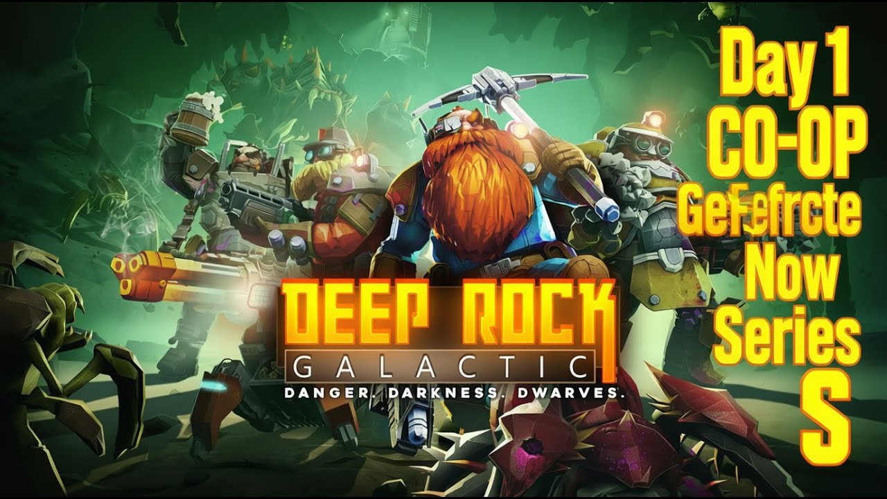 Перекрёстный забег: PC и Xbox в Deep Rock Galactic! | Day 1