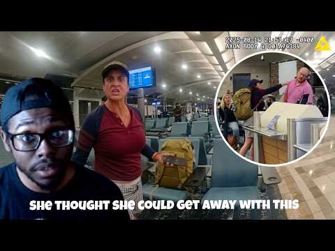 Lady thought she had the right to attack airport (Reaction)