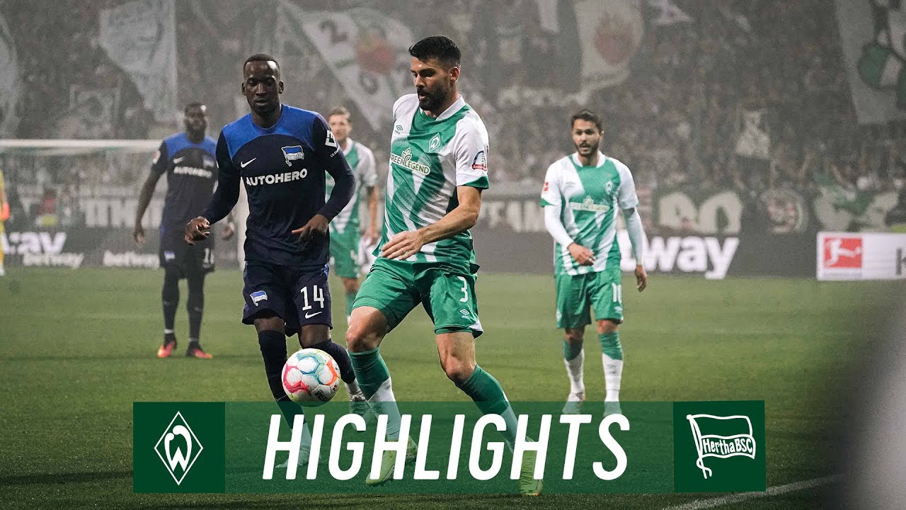 HIGHLIGHTS: SV Werder Bremen – Hertha BSC 1:0 | Highlights & Interviews