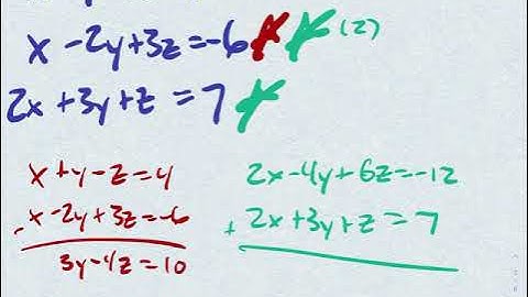 Section 7.3 - Multivariable Linear Systems Part 1