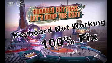 How to Fix PUBG MOBILE Keyboard not working after Emulator Update F G H Fixed Pubgmobile