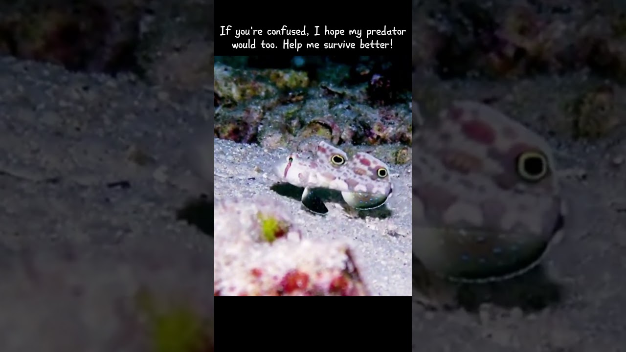 Twin-Spot Goby Fish, aka Crab-Eye Fish, Signal Goby 