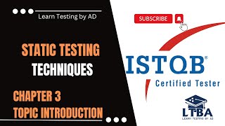 ( C3 ISTQB Foundation Level ) Static Testing Techniques in Software Testing for ISTQB Exam
