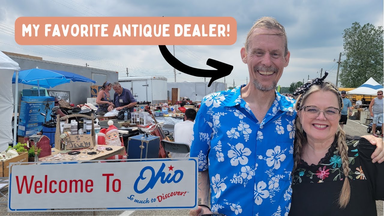 Ohio's BIGGEST Flea Market Buying & Selling Vintage and Antiques YouTube