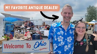 Ohio's BIGGEST Flea Market: Buying & Selling Vintage and Antiques