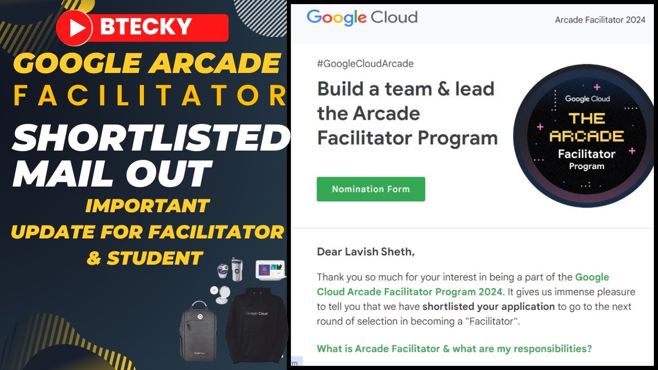 Google Cloud Arcade Facilitator Mail Out || Important Update For ...