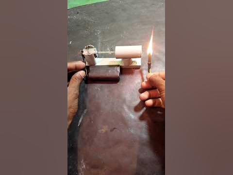 How to make a mini jet(ducted fan ) engine at home 🤯 #shorts #