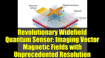 Revolutionary Widefield Quantum Sensor: Imaging Vector Magnetic Fields with Unprecedented Resolution