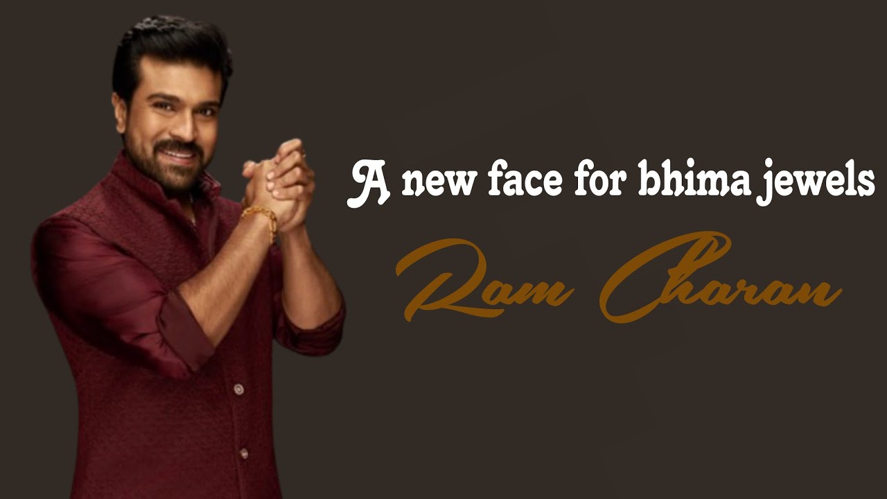 Ram Charan Bhima Jewels New Ad  Ram Charan Latest  Game Changer  RC 16  Mana Cinema