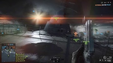 Battlefield 4 "spiderman glitch" how to get on top of battle ship on paracel storm