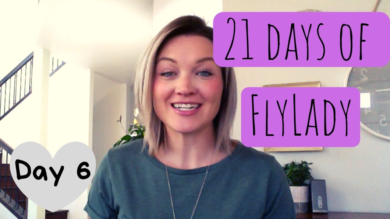 Day 6 - Daily Declutter | Flylady Baby Steps | The Secret Slob - YouTube