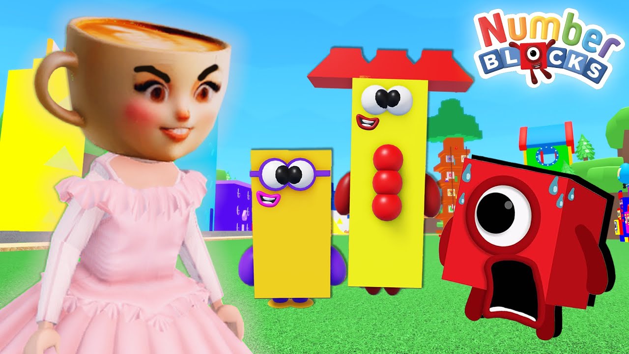 EVIL BALLERINA CAPPUCCINA TURNED Numberblocks Into MUTANTS in Roblox ...