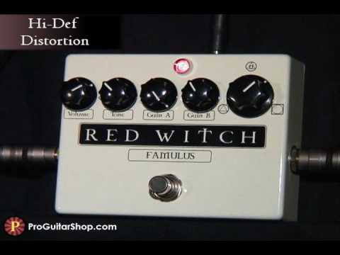 Red Witch Famulus Distortion Pedal