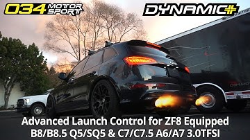 034Motorsport Dynamic+ Advanced Launch Control with the AL551 ZF8 & 3.0TFSI Supercharged Engine