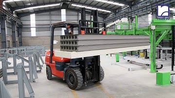 Sản xuất tấm tường bê tông đúc sẵn Eurowall Phan Vũ