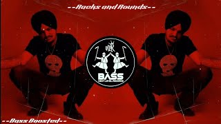 Video thumbnail of "Racks And Rounds (BASS BOOSTED) Sidhu Moosewala | Moosetape | New Punjabi Bass Boosted Songs 2021"