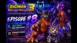 Digimon world 2003/eps 8/ Zanbamon and amazing new sector.