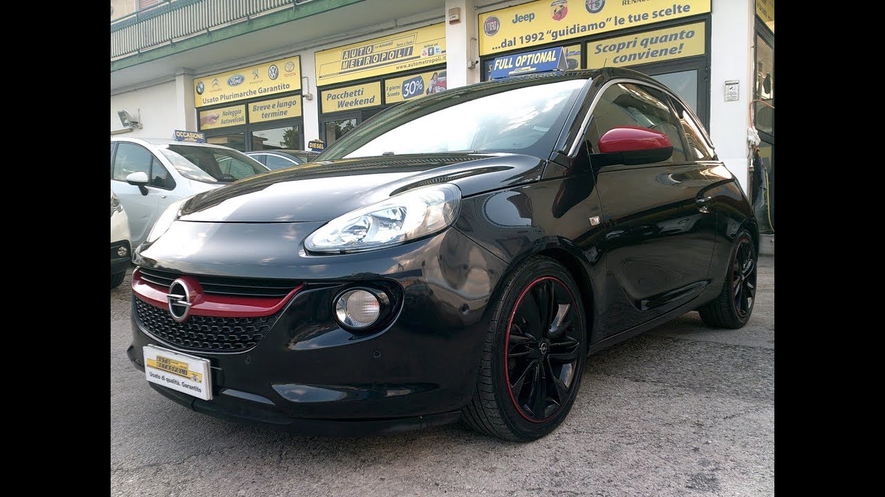 Opel Adam 1 4 87cv Slam Gpl Autometropoli It Youtube