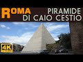 ROMA - Piramide di Caio Cestio e Porta San Paolo