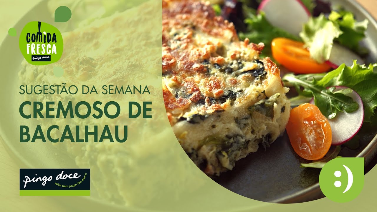 Comida Fresca | Cremoso de Bacalhau | Pingo Doce